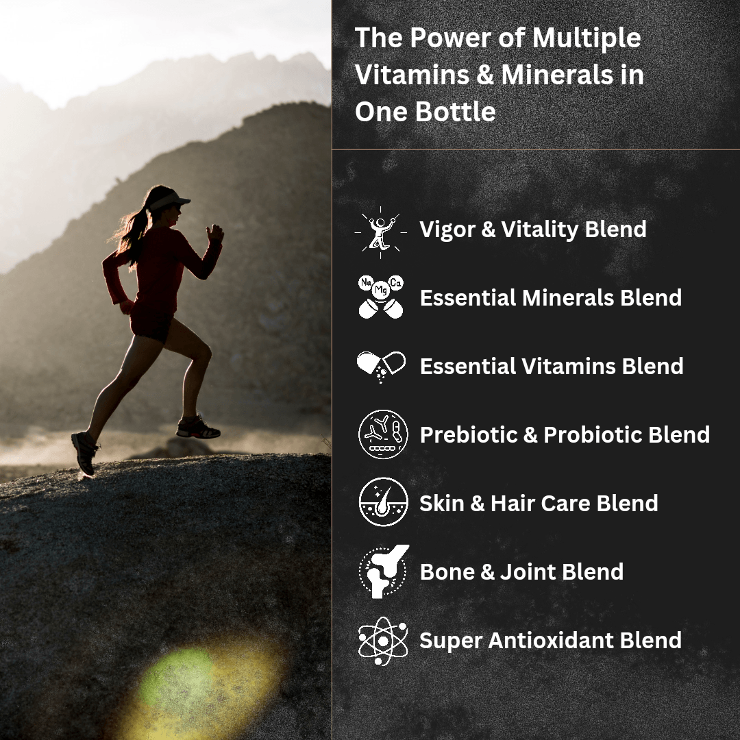 Plant Based Multivitamin Tablets with Probiotics for Women