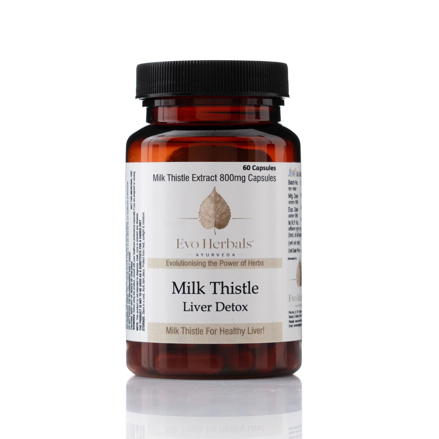 Milk Thistle Extract (Silybum Marianum) 800mg