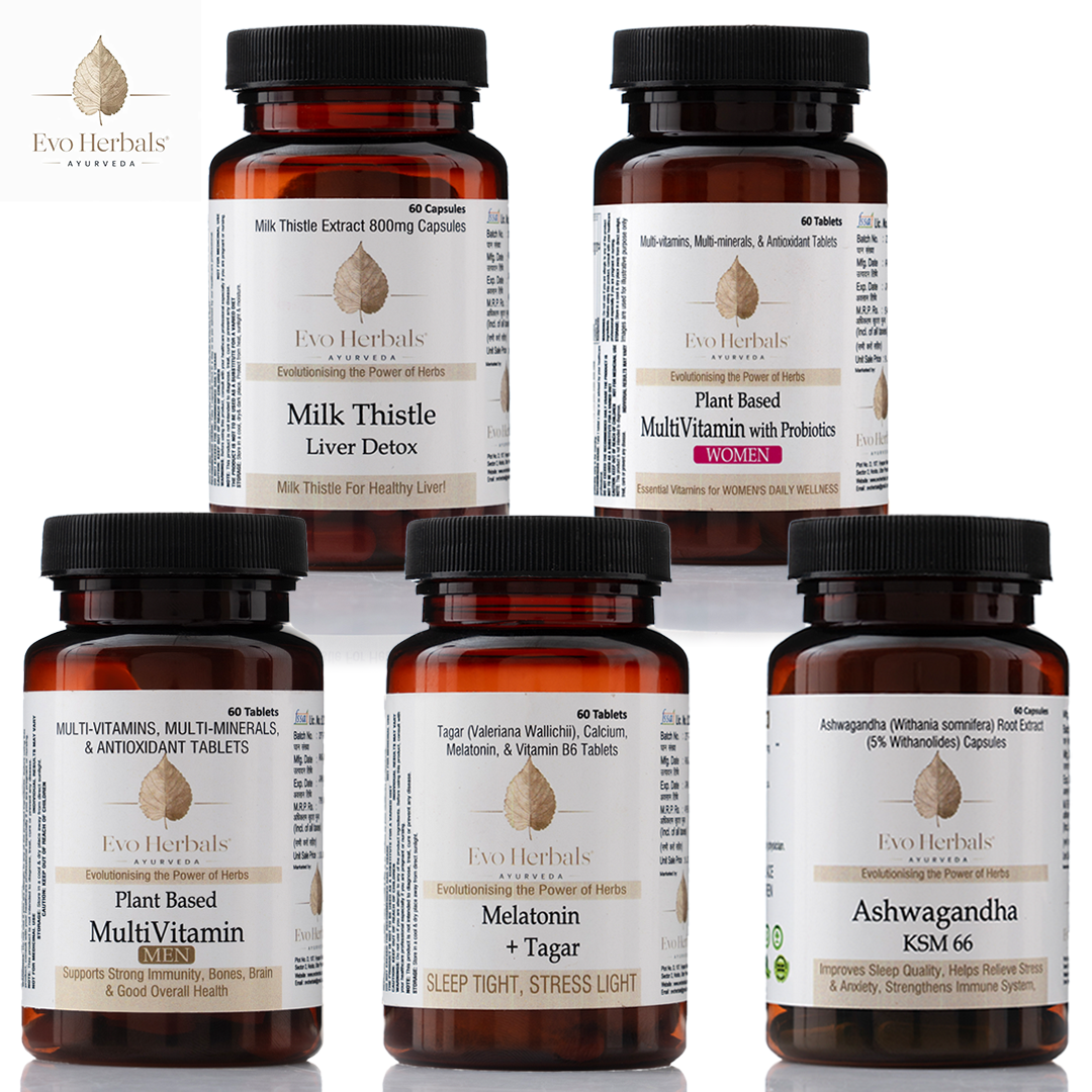 A premium Family Wellness Gift Bundle featuring natural supplements for holistic family health and immunity.