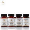 Bottles of Men's Strength & Recovery Pack designed to support physical performance and recovery.