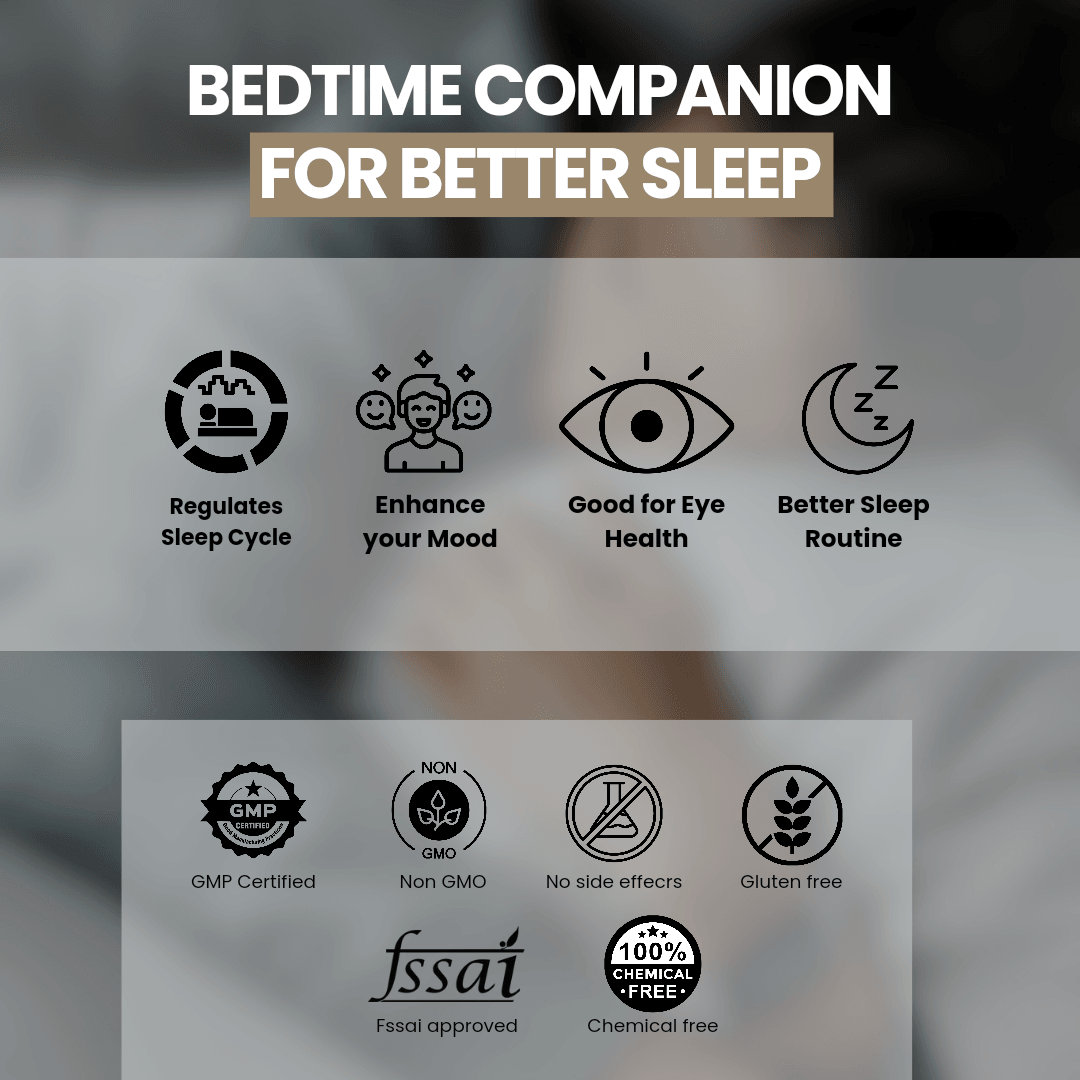 Melatonin (10 mg) + Tagar (250 mg) | Evo Herbals