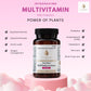 Plant Based Multivitamin Tablets with Probiotics for Women